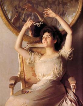 William McGregor Paxton : The String of Pearls
